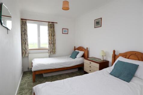 3rd bedroom with farmland views