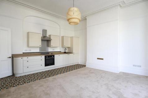 Open-plan kitchen/living room