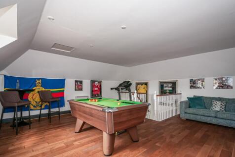 Bonus Room above the garage.