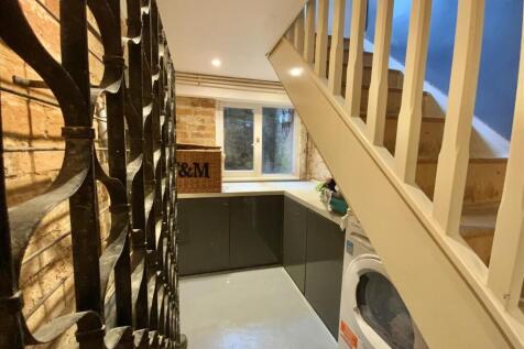 Basement utility room