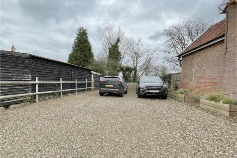 Large driveway