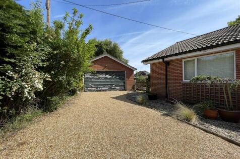 Garage and driveway