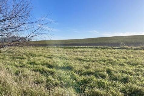 Fields view across road