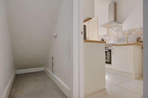 Hall into kitchen