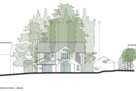 West Elevation - Rear