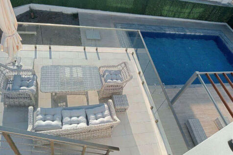 terrace, pool