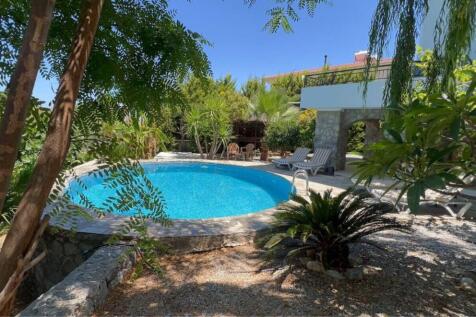 pool and grounds