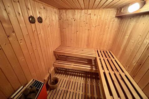 Laundry Room and Sauna