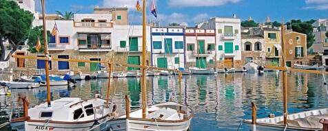 Porto Colom harbour