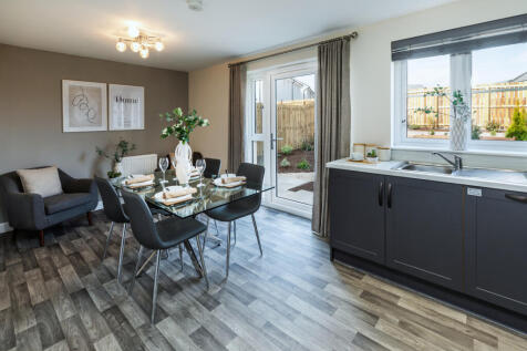 Kitchen dining area in Craigend 3 bed semi detached home