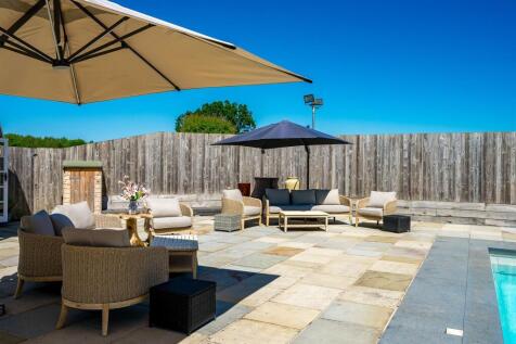 Terrace by the pool