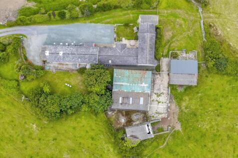 Roof top view of both houses &amp; outbuildings