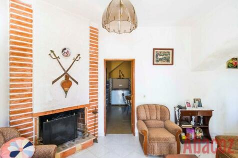 Living room with fireplace