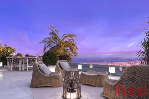 Rooftop lounge area