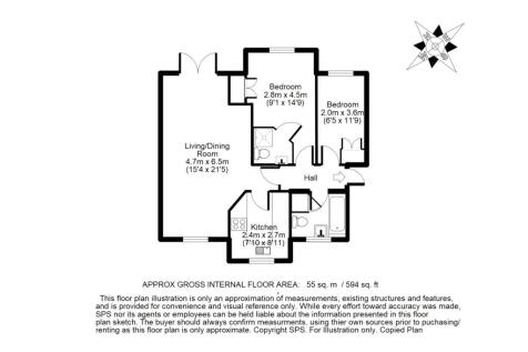 Flat 10, Weavers Court, Carterton