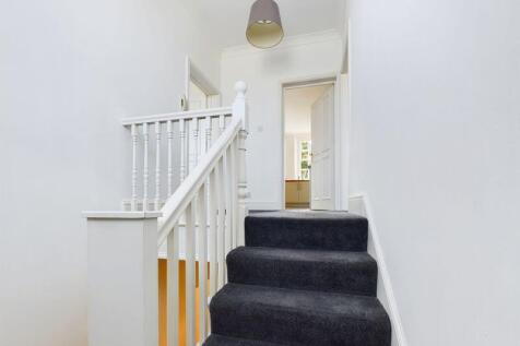 Stairs to landing