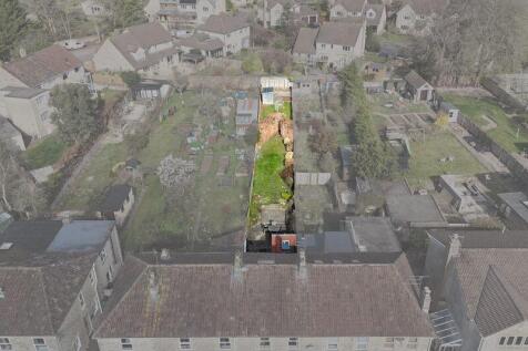 Aerial of rear garden
