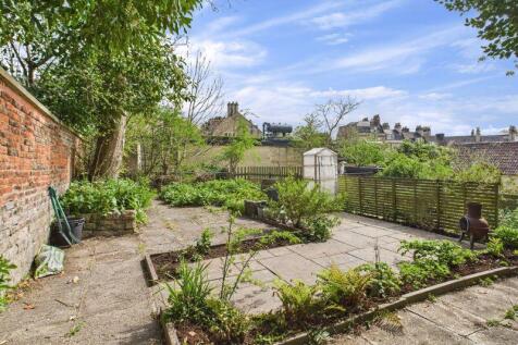 Private garden area