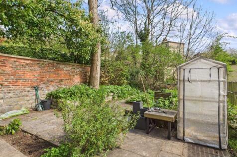 Private garden area