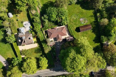 Aerial view of plot