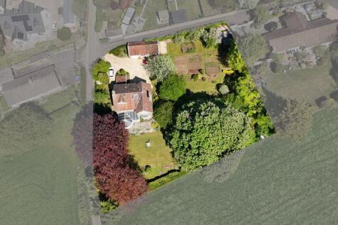 Aerial view of plot
