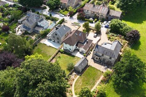 Aerial view of house