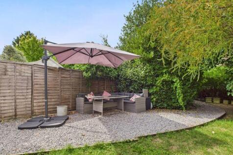 Garden seating area