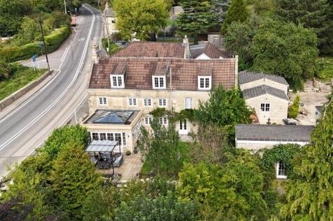 Aerial of house