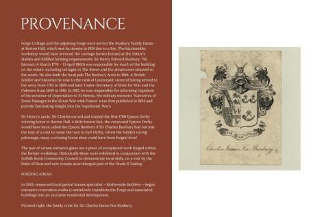 Forge Cottage, Great Barton [Provenance] WHATLEY L