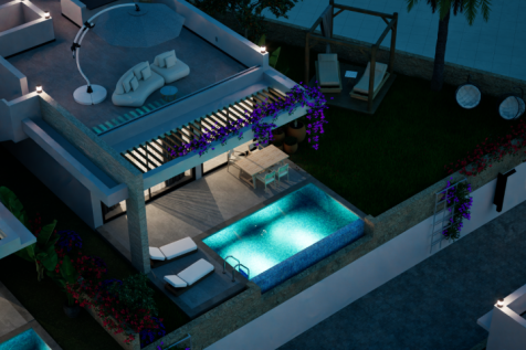 LAST TWO  Stunning FRONT LINE 2 Bedroom Villa with Amazing roof Terrace  Image 9999 6