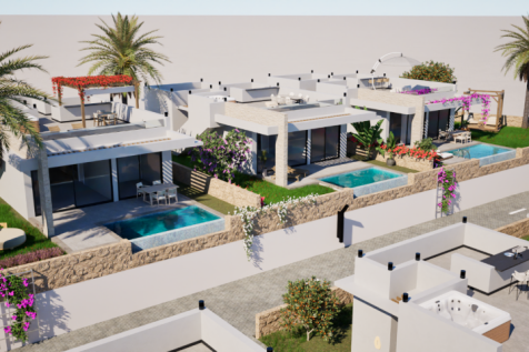 LAST TWO  Stunning FRONT LINE 2 Bedroom Villa with Amazing roof Terrace  Image 9999 12