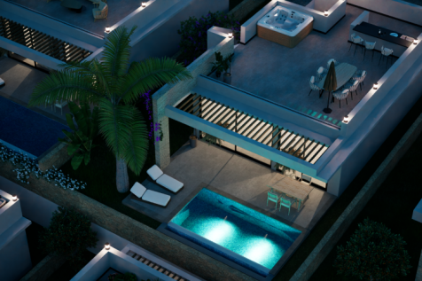 LAST TWO  Stunning FRONT LINE 2 Bedroom Villa with Amazing roof Terrace  Image 9999 19