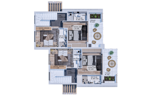 Sunsetbay Semi-detached Villas 2&#43;1 Image 9999 23