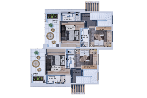 Sunsetbay Semi-detached Villas 2&#43;1 Image 9999 21