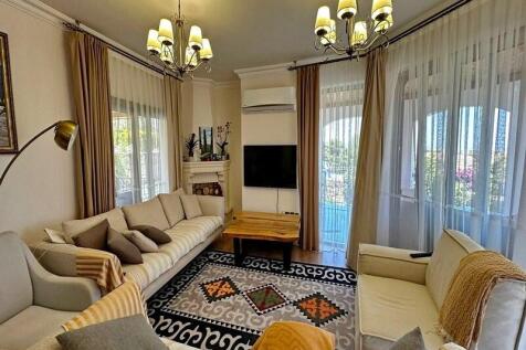 3 bedroom Mediterranean Resale Villa with Swimming pool, Fully Furnished,Central Heating, Solar Panels, Sauna, Fabulous Sea and Mountain views. Image 9999 3