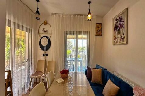 3 bedroom Mediterranean Resale Villa with Swimming pool, Fully Furnished,Central Heating, Solar Panels, Sauna, Fabulous Sea and Mountain views. Image 9999 9