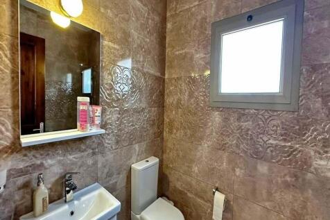 3 bedroom Mediterranean Resale Villa with Swimming pool, Fully Furnished,Central Heating, Solar Panels, Sauna, Fabulous Sea and Mountain views. Image 9999 23