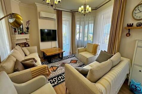 3 bedroom Mediterranean Resale Villa with Swimming pool, Fully Furnished,Central Heating, Solar Panels, Sauna, Fabulous Sea and Mountain views. Image 9999 4