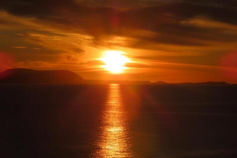SUNSET from NORTH ERRADALE - North end of Skye.JPG