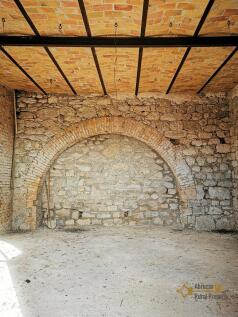 Exposed stone
