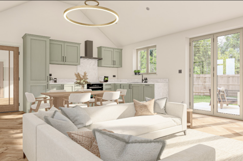 CGI Kitchen/living 