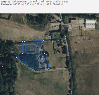 Site boundary plan