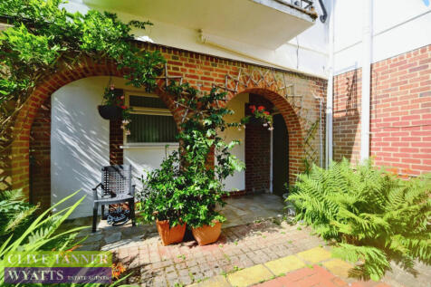 Courtyard with Entrance to Garage