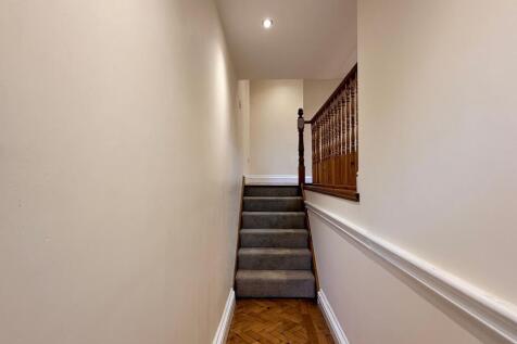 Stairs to living area