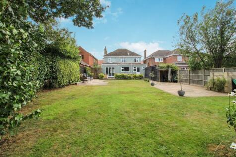 Rear of property