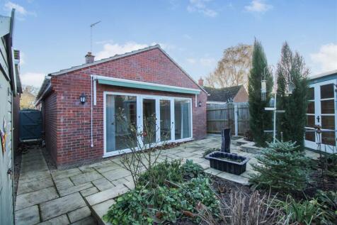 Rear of property