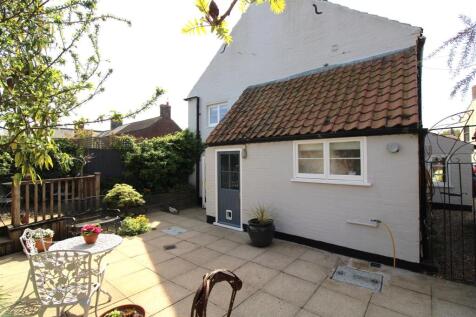 Rear of property