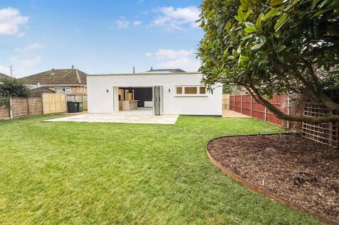 Rear of property