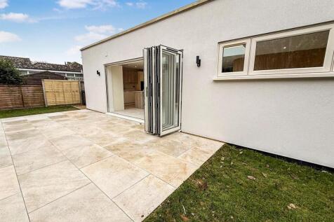 Rear of property