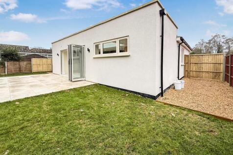 Rear of property